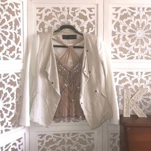 Zara Jacket + Perfect Night Out Top✨